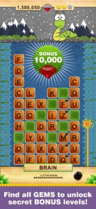 Word Wow - Help the worm down screenshot #2 for iPhone