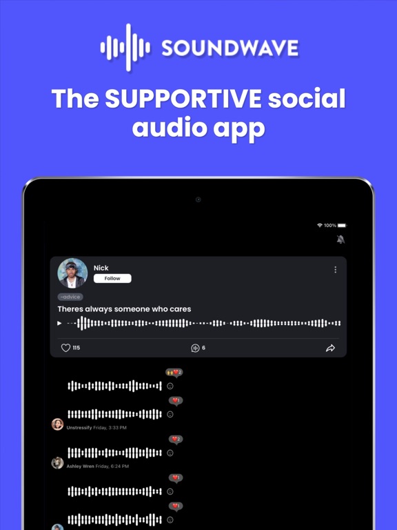 Screenshot #4 pour Soundwave: Voice Your Feelings