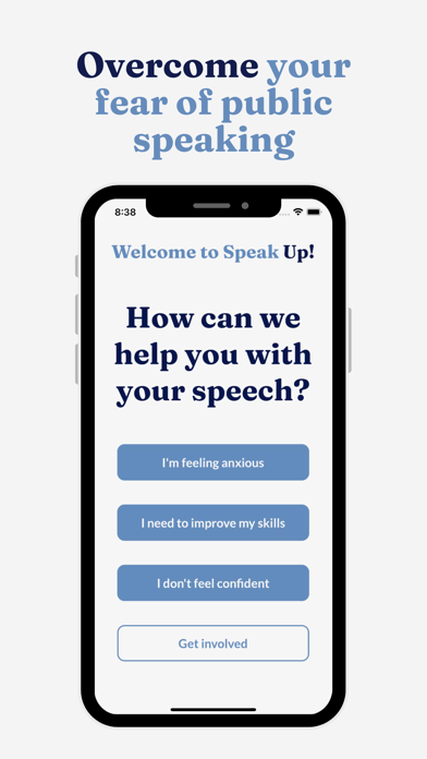 Speak Up - Public Speaking Screenshot