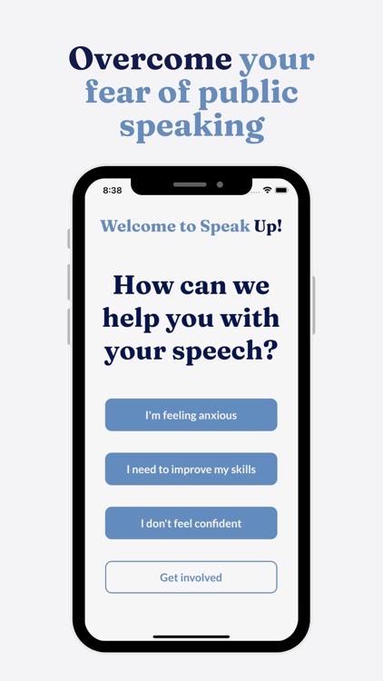 Speak Up - Public Speaking