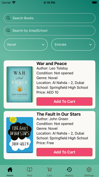 ShareAllBooks Screenshot