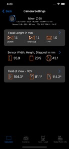 Panorama Calculator Pro screenshot #2 for iPhone