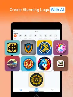 AI Logo Generator Logo Maker iPad image 1