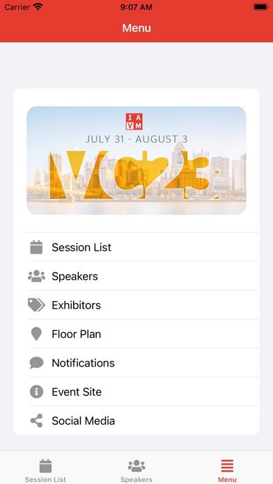 VenueConnect Screenshot