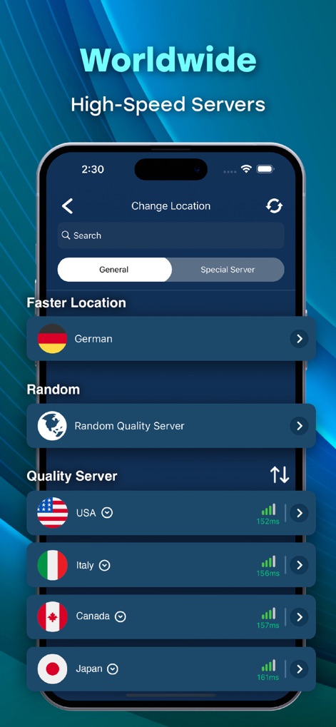 VPN - Fast VPN Super ™ - Servidores Globais Rápidos