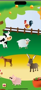 Farm Animals: Learn and Colour screenshot #3 for iPhone