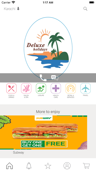 Deluxe Holidays Vouch365 Screenshot