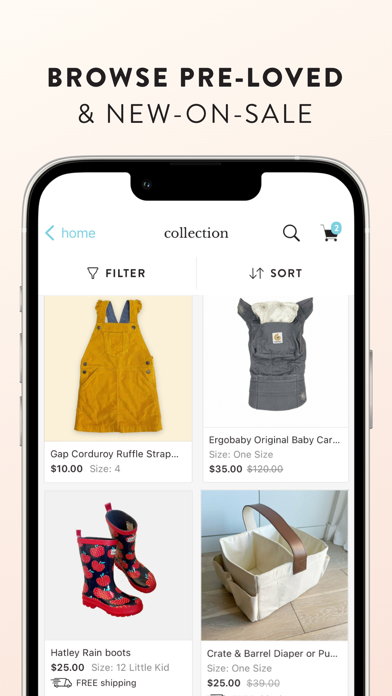 Kidizen: Buy Sell Kids Clothes Screenshot