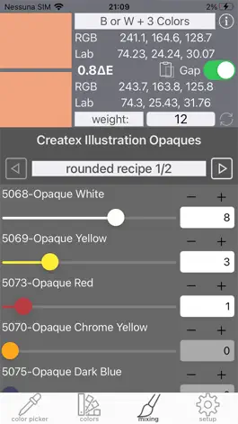 Game screenshot Real Paint mixing tools apk