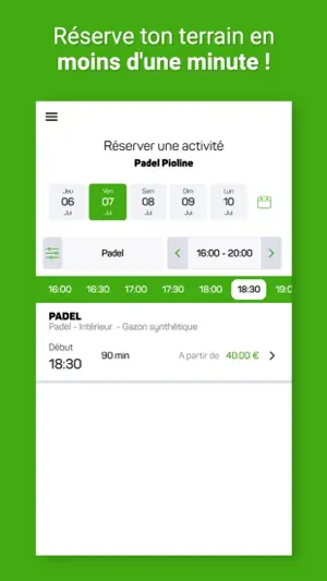 Padel Pioline screenshot 3