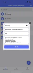 Pharmacology Mnemonics - Tips screenshot #3 for iPhone