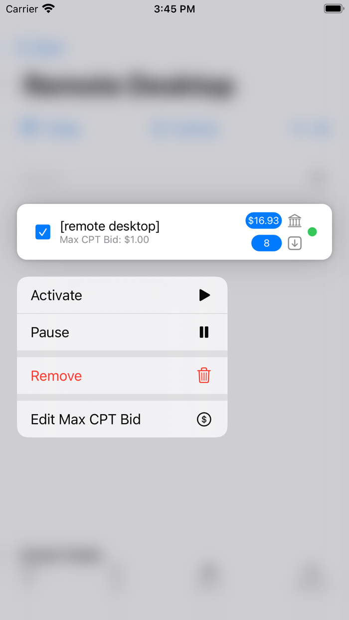 Monitor and Manage Search Ads