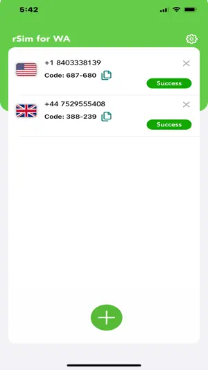 Second Number for WhatsApp screenshot 1