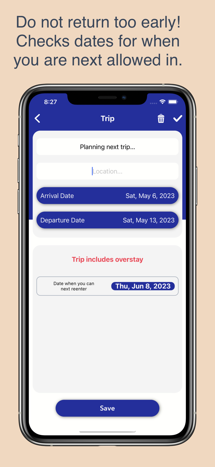 180 Days Schengen Calculator