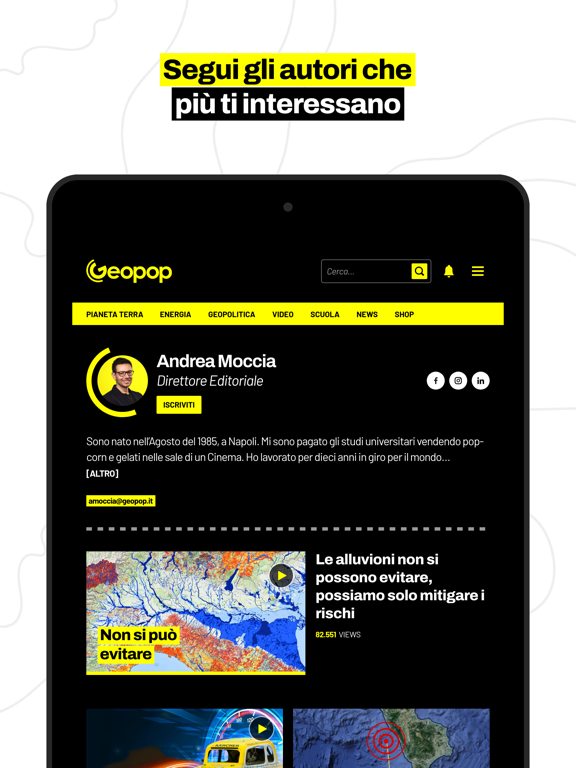 Geopop iPad screenshot 5 - Education app