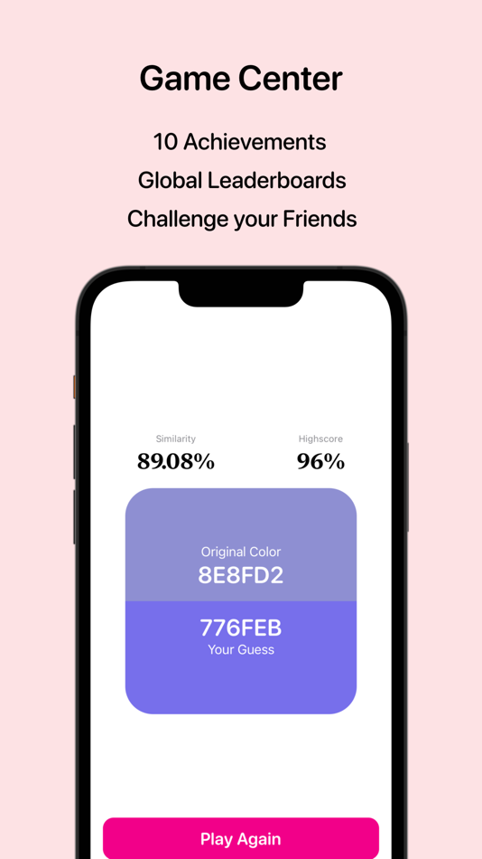 #5. HexQuiz: Color Guessing Game (iOS) 由: Cameron Shemilt