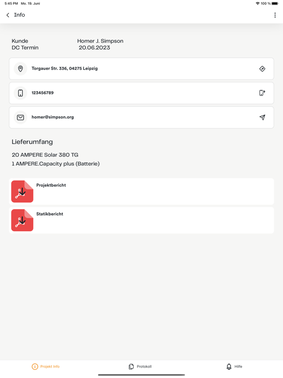 App screenshot