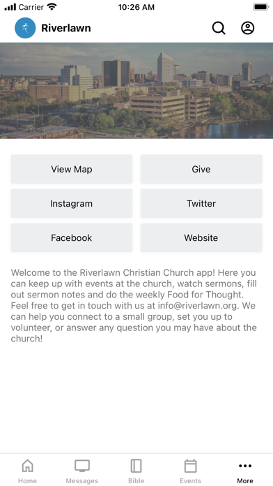 Riverlawn Christian Church Screenshot