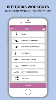 buttocks : butt legs workout iphone screenshot 3