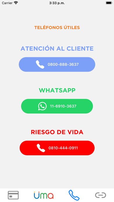 Credencial Digital Emergencias Screenshot