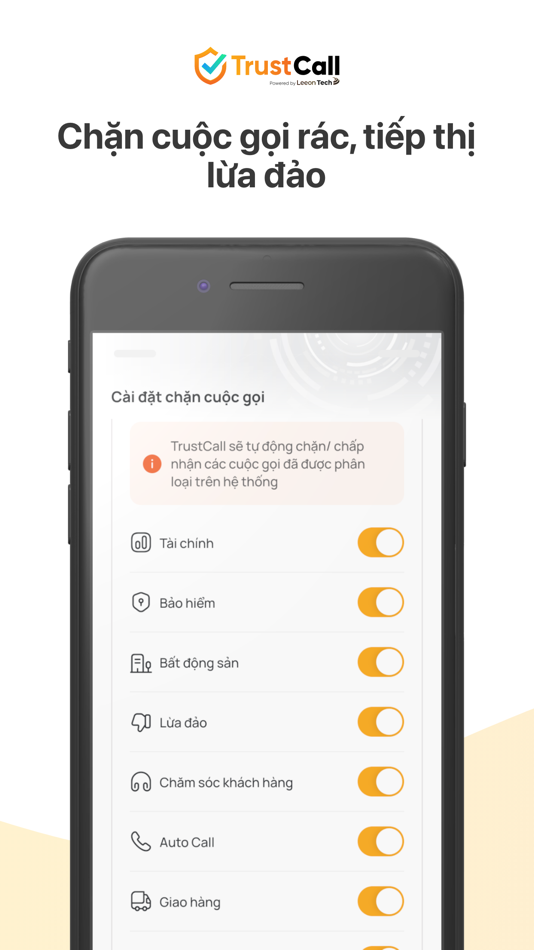 #4. TrustCall (iOS) 由: LEEON CYBER SECURITY JOINT STOCK COMPANY