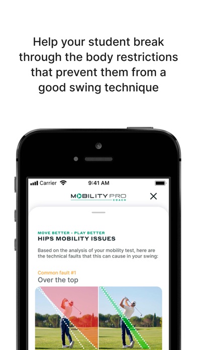 Mobility Pro Coach Screenshot