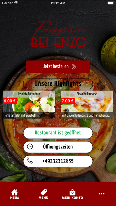 Pizzeria bei Enzo Screenshot