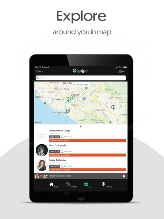 MeYab - Persian Hub iPad screenshot 4 - Business app