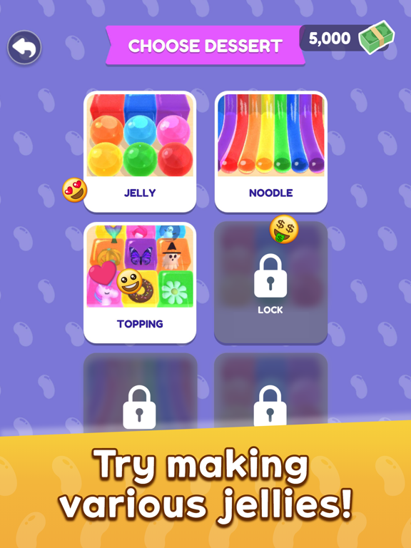 ASMR Rainbow Jelly iPad screenshot 5 - Games app