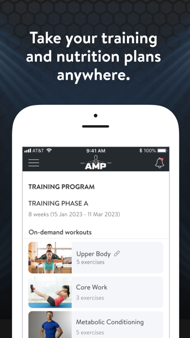 AMP+ Screenshot