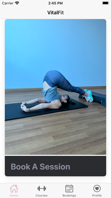 VitalFIT App Screenshot