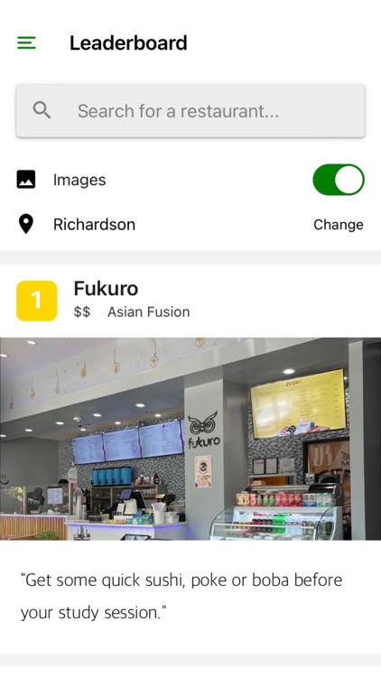 hidden gems (restaurants)