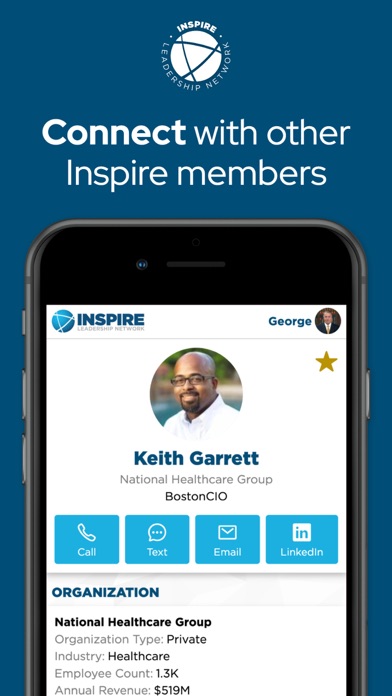 Inspire Connect Screenshot