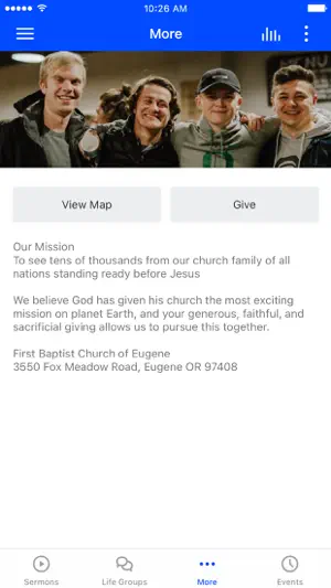 FBC Eugene screenshot 3