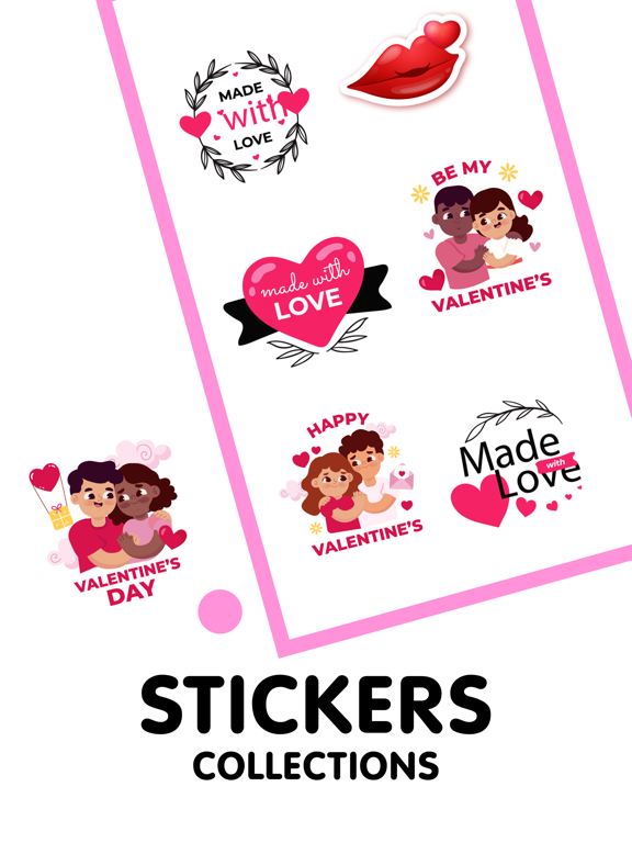 Screenshot #6 pour Love Stickers & Emojis