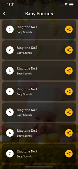 Game screenshot Baby Sounds Ringtones hack