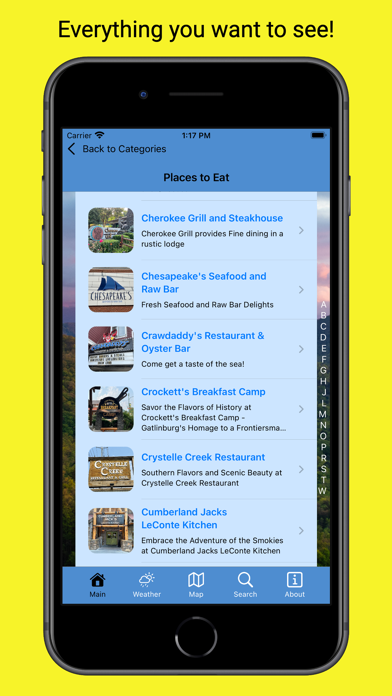 Gatlinburg Pocket Guide Screenshot