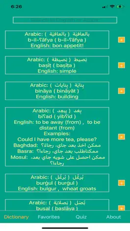 Game screenshot Iraqi Arabic Dictionary mod apk