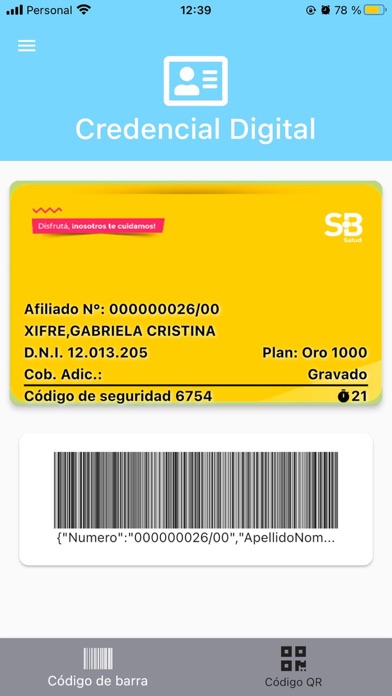 SB Salud Screenshot