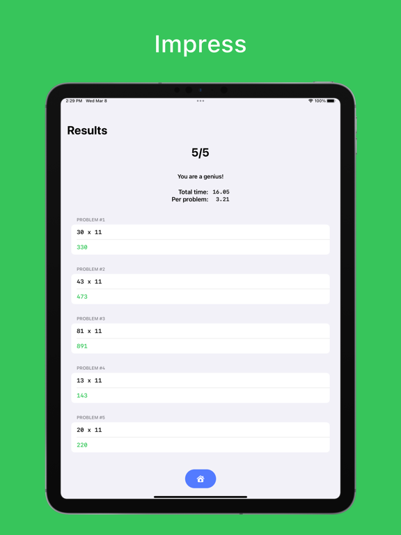 Trach - Trachtenberg iPad screenshot 3 - Education app
