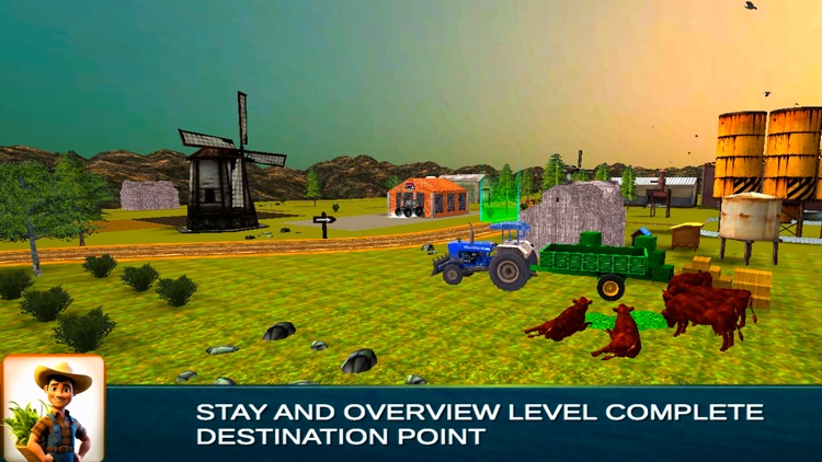 Modern Tractor Farming Games screenshot-4