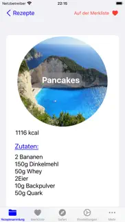 selfmade kochbuch iphone screenshot 2