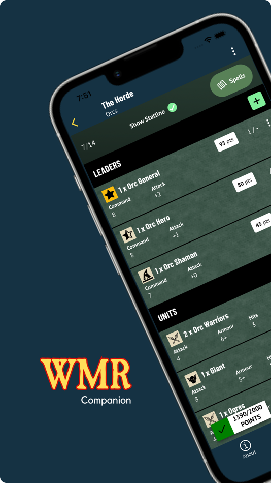 #1. Warmaster Companion (iOS) 由: WECMAEL P LADOW