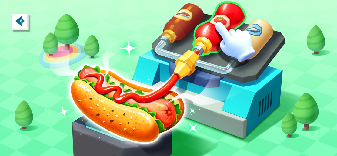 Little Panda's Fast Food Cook screenshot 4