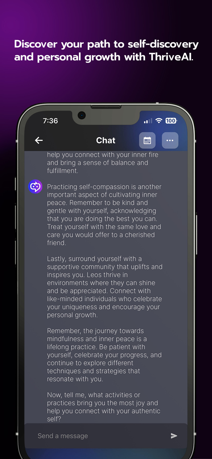 Thrive AI Your Life Your Way