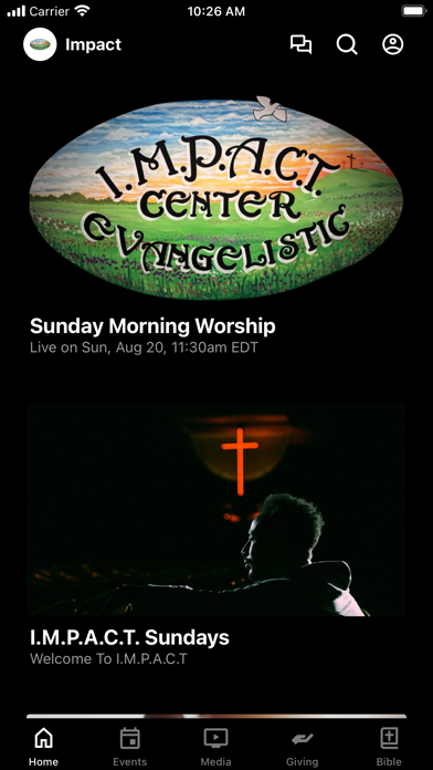 ImpactEvangelisticCenterCOGIC Screenshot