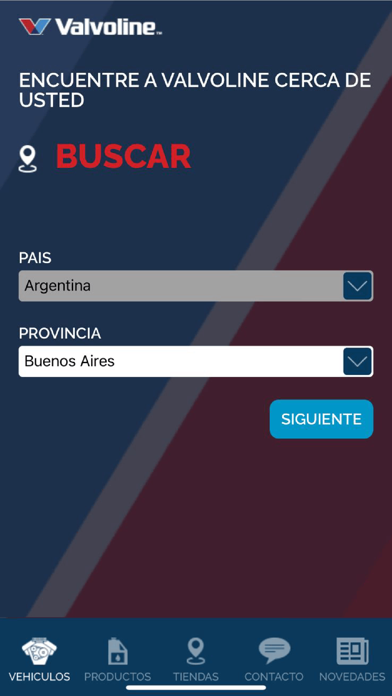 Valvoline Argentina Screenshot