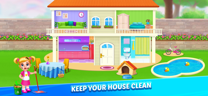House Cleanup - Cleaning games