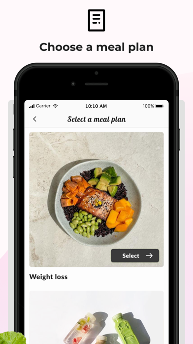 The Glow Paradise - Meal Plans Screenshot
