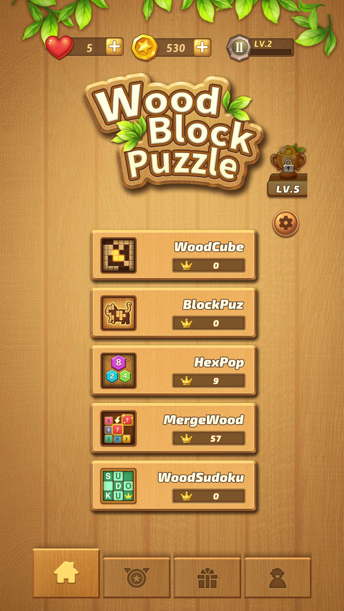 Block Puzzle - Wood Block